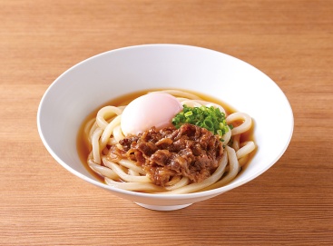 C107 温玉黒毛和牛うどん