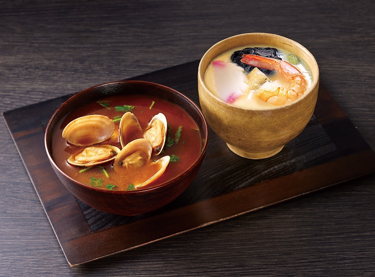 L112 茶碗蒸しセットA（カップ赤だし）