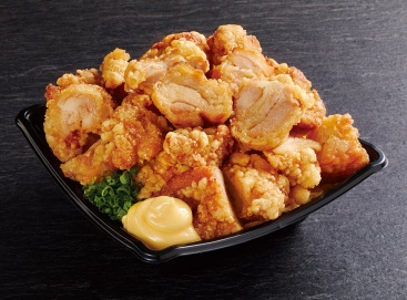 K618 竜田揚げ丼_ダブル
