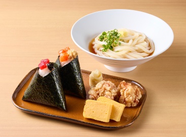 M109 寿司おにぎりパック(うどん)