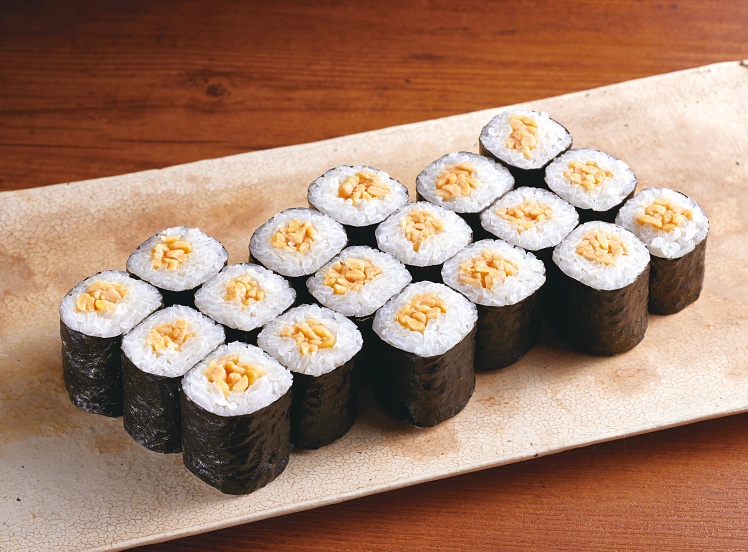 K627 納豆巻3本(ﾈｷﾞ無)