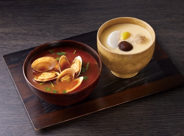 L126 茶碗蒸しセットA（カップ赤だし）