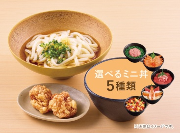 L163 ぶっかけうどんセット