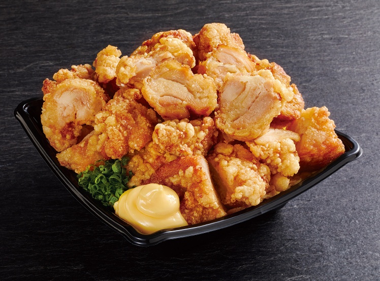 K709 竜田揚げ丼_ダブル