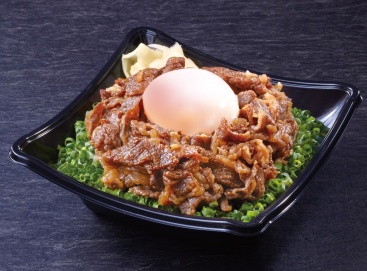 K711 温玉黒毛和牛丼_ダブル
